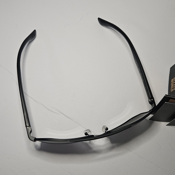 LUENX Sunglasses for Men Square Polarized Polygon Lens - UV 400 Protection with - Picture 7 of 12